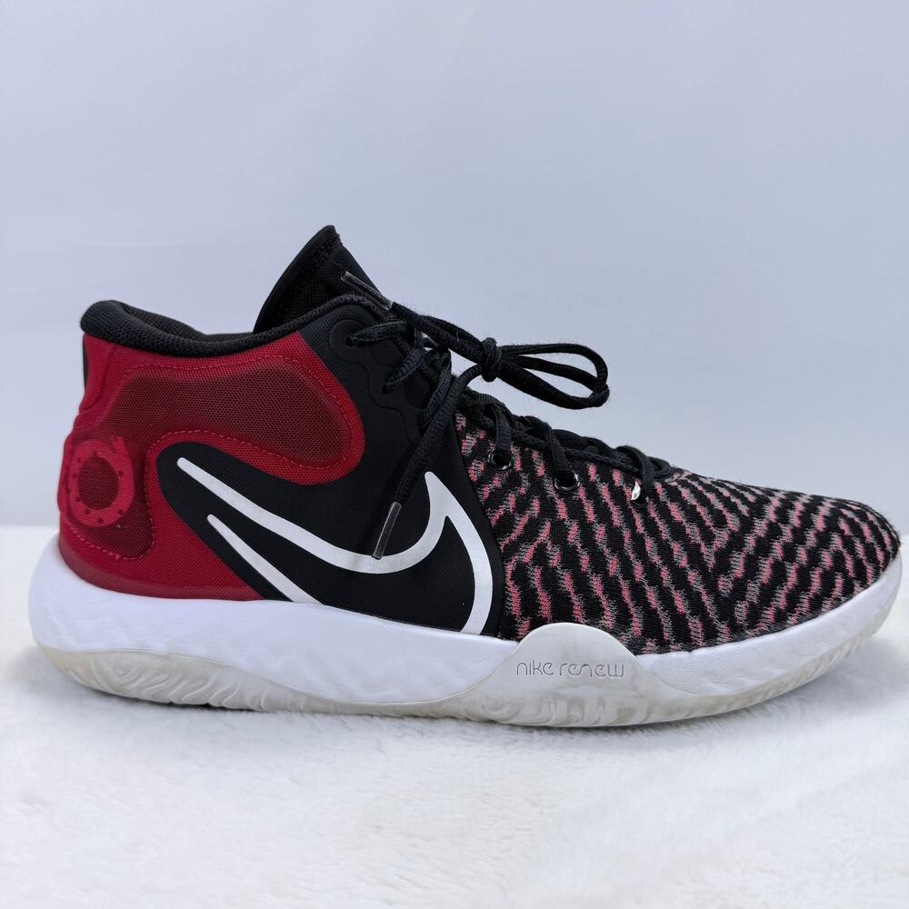 Nike KD Trey 5 VIII Black White University Red Mens Size 13
